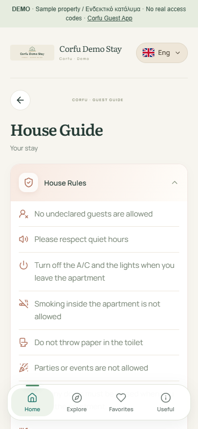 House Guide