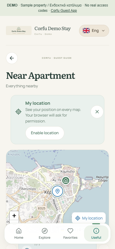 Maps & Nearby