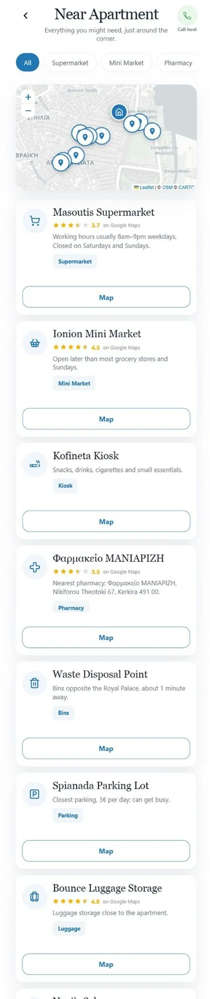 Maps & Nearby